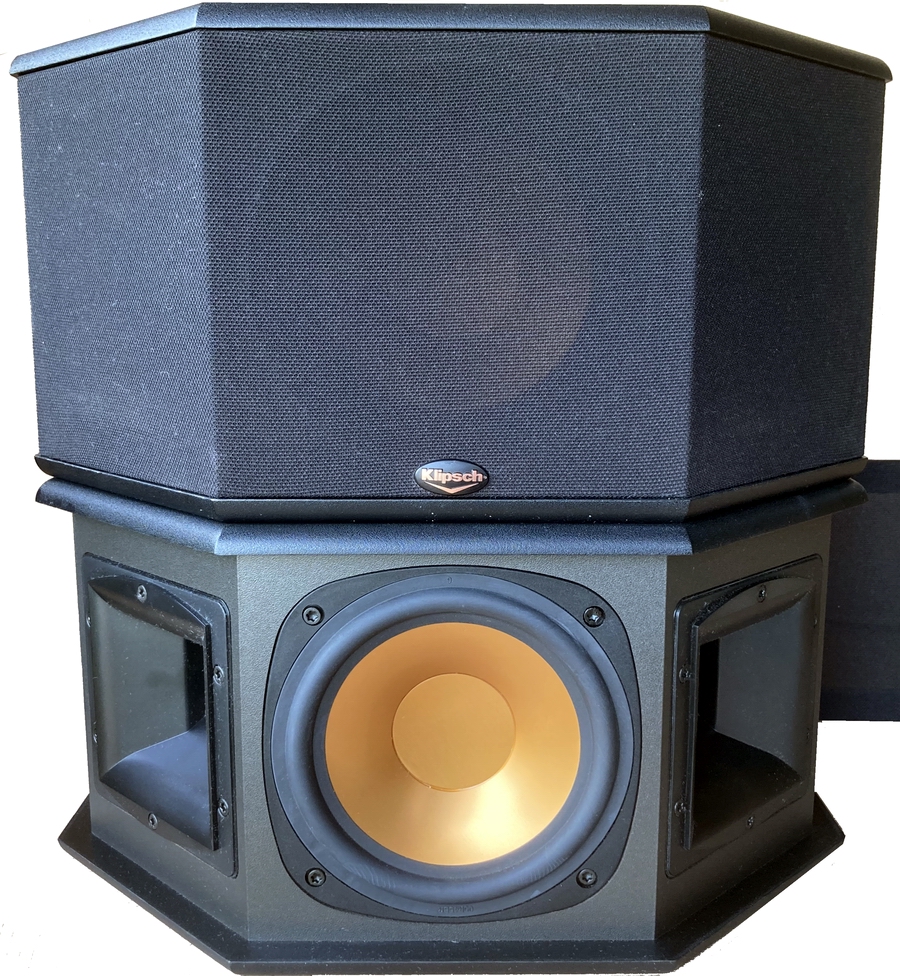 KLIPSCH RS25 coppia diffusori surround WDST dispersione 180° KLIPSCH RS25 coppia diffusori surround WDST dispersione 180°